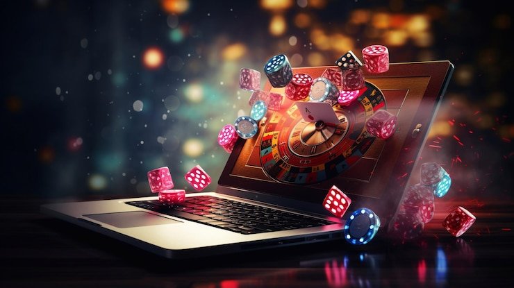 Live Three Card Poker dealer at pandawing studio revealing three-card hands